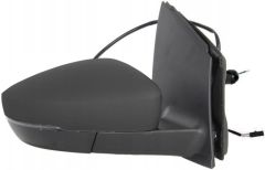 Volkswagen Up! 2016-2023 Manual (Cable Toggle) with Central Locking Aerial Black Wing Mirror Unit Driver Side