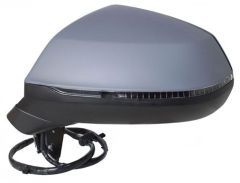 Audi Q5 2020-2025 Electric Heated Power Folding with Memory & Electro-Chromatic Glass Primed (Suitable For Painting) Wing Mirror Unit Passenger Side