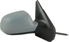 Volkswagen Golf 2001-2002 Manual (Cable Toggle) Clear Tinted Glass (Small Housing) Primed (Suitable for Painting) Wing Mirror Unit Driver Side