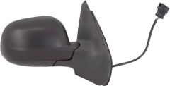 Volkswagen Golf 2001-2002 Electric Heated Blue Tinted Glass (Small Housing) Black Wing Mirror Unit Driver Side