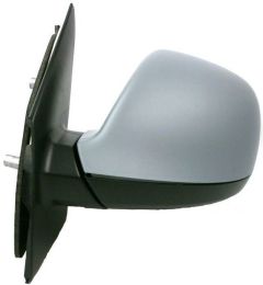 Volkswagen Transporter 2010-2016 Electric Heated with Lane Change Assist Primed (Suitable for Painting) Wing Mirror Unit Passenger Side