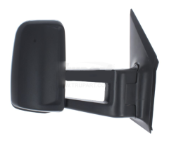 Mercedes-Benz Sprinter 2014-2018 Electric (Heated Upper Glass) Long Arm Black Wing Mirror Unit Driver Side