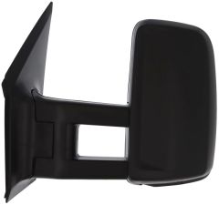 Mercedes-Benz Sprinter 2006-2014 Electric (Heated Upper Glass) Long Arm Black Wing Mirror Unit Passenger Side