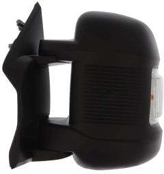 Vauxhall Movano 2024-2027 Electric Heated Power Folding Short Arm With Blind Spot Detection Black Wing Mirror Unit Passenger Side