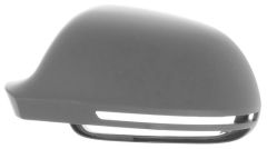 Audi A4 2007-2009 Primed (Suitable for Painting) (Lane Change Assist Compatible) Wing Mirror Cover Passenger Side