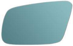 Audi A3 2000-2003 Heated Blue Tinted Convex Wing Mirror Glass Passenger Side