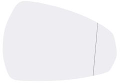 Audi RS3 2015-2021 Heated Clear Tinted Aspherical Wing Mirror Glass Driver Side