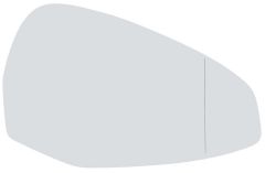 Audi RS4 2018-2020 Heated Clear Tinted Aspherical Wing Mirror Glass Driver Side